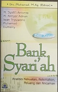 Bank Syariah analisis kekuatan, kelemahan peluang dan ancaman