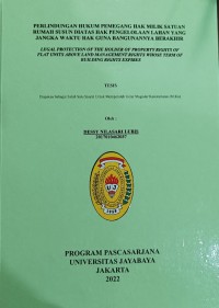 Kepastian Hukum Terhadap Penyelesaian Sengketa Perjanjian Hak Atas Tanah Diatasnya Ada Bangunan Cagar Budaya