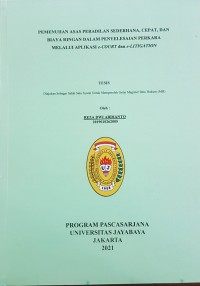 Pemenuhan Asas Peradilan Sederhana, Cepat, Dan Biaya Ringan Dalam Penyelesaian Perkara Melalui Aplikasi Ecourt Dan Litigation