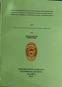 PENGARUH INTEGRITAS, KOMITMEN DAN BUDAYA ORGANISASI TERHADAP KINERJA PEGAWAI DI LINGKUNGAN PERWAKILAN BPKP DKI JAKARTA TAHUN 2022