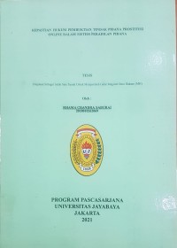 Kepastian Hukum Pembuktian Tindak Pidana Prostitusi Online Dalam Sistem Peradilan Pidana