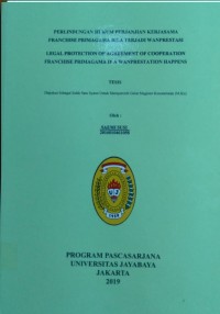 Perlindungan Hukum Perjanjian Kerjasama Franchise Promagama Bila Terjadi Wanprestasi