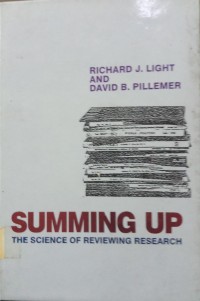 Summing up:the science of reviewing research