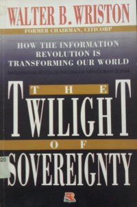 the Twilight of Sovereignty