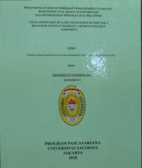 Perlindungan Hukum Terhadap Pihak Pembeli Tanah Dan Bangunan Atas Adanya Wanpestasi Dalam Perjanjian Pengikat Jual Beli (PPJB)