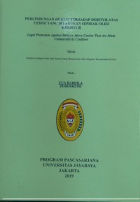 Perlindungan Hukum Terhadap Debitur Atas Cessie Yang Dilakukan Sepihak Oleh Kreditur