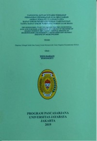 Tanggungjawab Notaris Terhadap Perjanjian Pengikatan Jual Beli Saham Akibat Peralihan Saham Tanpa Rapat Umum Pemegang Saham Tahunan Dan Rapat Umum Pemegang Saham Luar Biasa