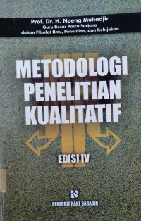 Metodologi Penelitian Kualitatif