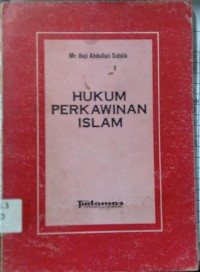 Hukum Perkawinan Islam