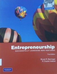 Entrepreneurship: successfully launching new ventures