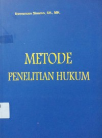 Metode Penelitian Hukum