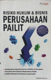 Risiko Hukum & Bisnis Perusahaan pailit