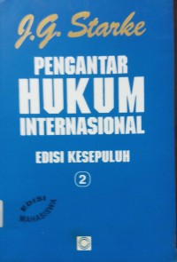 Pengantar Hukum Internasional