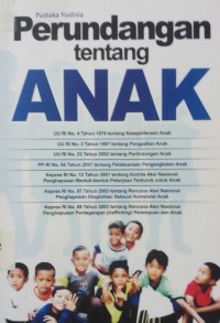 Perundangan Tentang Anak seri perundang-undangan