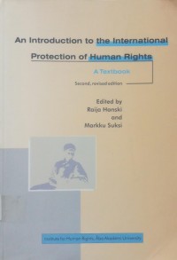 An Introdustion To The International Protegtion Of Human Rights