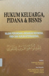 Hukum Keluarga, Pidana & Bisnis