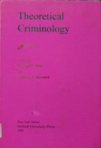 theoretical Criminology