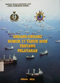 Undang-Undang Nomor 17 Tahun 2008 Tentang Pelayaran