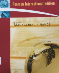 Principles Of Managerial Finance