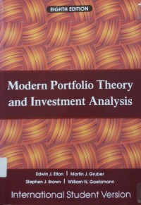 Modern portofoliotheory and investment analysis