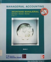 Managerial Accounting: Akuntansi Manajerial