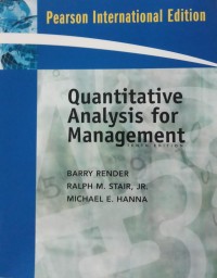 Quantitative Analysis for management