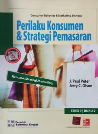 Prilaku Konsumen & Strategi Pemasaran (edisi 9 - Buku 2)