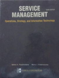 Service management Operations Strategy, and  Information Technology