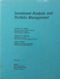 Investment Analysis And Portfolio Management