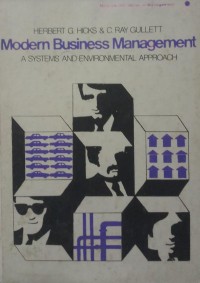 Modern business management: a systems and environmental approach