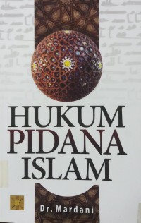 Hukum Pidana Islam