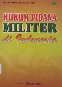 Hukum Pidana Militer Di Indonesia