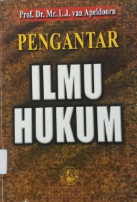 Pengantar Ilmu Hukum