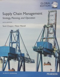 Supply Chain management: strategy, planning, and operation