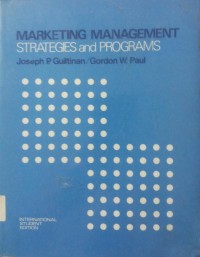 Marketing Management strategies and programs