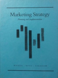 Marketing Strategy: Planning,and Implementation