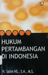 Hukum Pertambangan di Indonesia