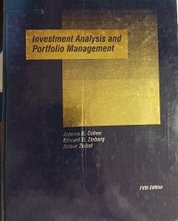 Investment Analysis And Portfolio Management