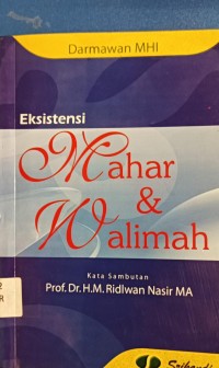 Eksistensi Mahar & walimah