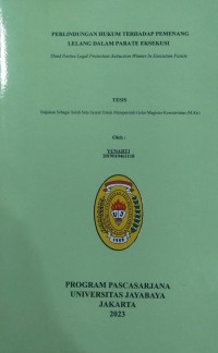 Perlindungan Hukum Terhadap Pemenang Lelang Dalam Parate Eksekusi