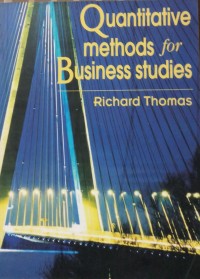 Quantitative Methods for business studies