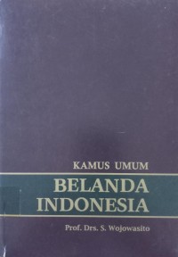 Kamus Umum Belanda Indonesia