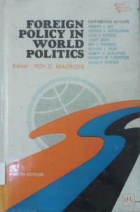 Foreign policy in world politics