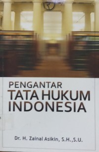 Pengantar Tata Hukum Indonesia