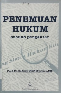 Penemuan Hukum sebuah Pengantar