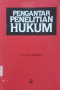 pengantar Penelitian Hukum