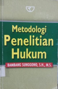 Metodologi Penelitian Hukum
