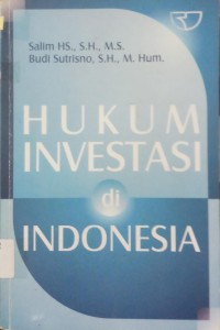Hukum Investasi Di Indonesia