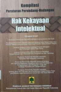 Komplikasi Aturan Perundang-Undangan Hak Kekayaan Inelektual