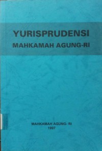 Yurisprudensi Mahkamah Agung RI